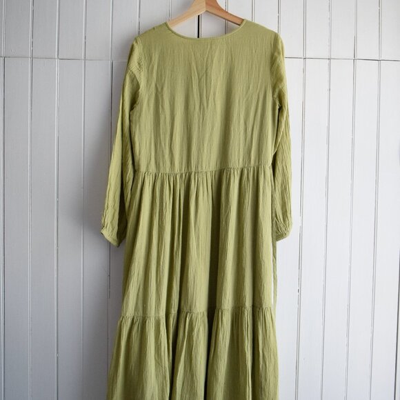 April Cornell Olive Green Maxi Dress - Picture 5 of 5